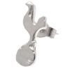 tottenham hotspur fc sterling silver stud earring