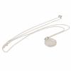 leicester city fc sterling silver pendant & chain
