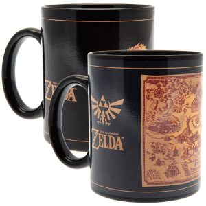 the legend of zelda heat changing mug map