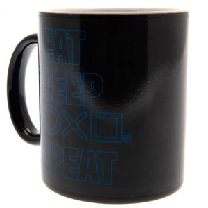 playstation heat changing mug repeat