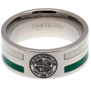 celtic fc colour stripe ring small