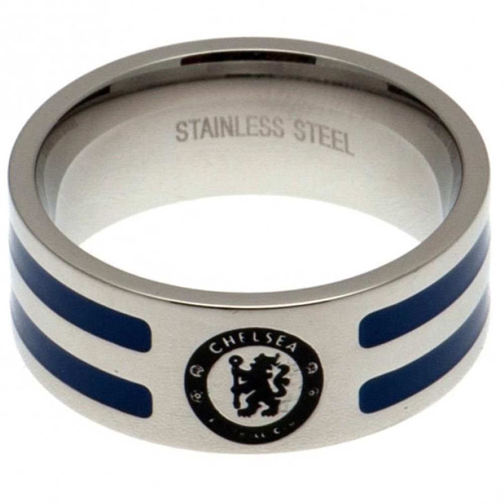 chelsea fc colour stripe ring large