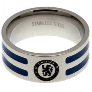 chelsea fc colour stripe ring small