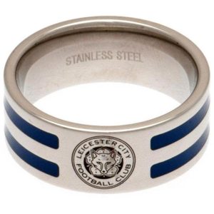 leicester city fc colour stripe ring medium