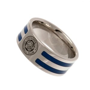 leicester city fc colour stripe ring large