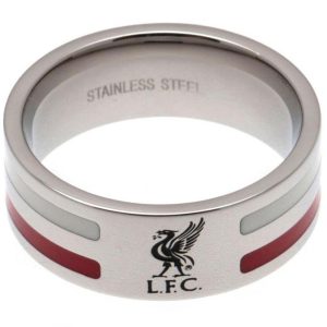 liverpool fc colour stripe ring large