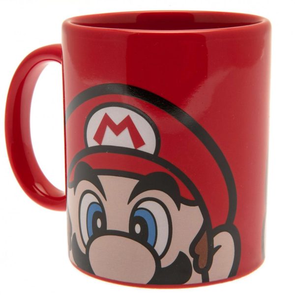 super mario mug & coaster set mario