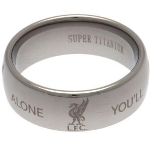 liverpool fc super titanium ring large