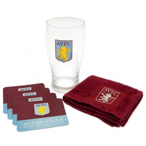 aston villa fc mini bar set