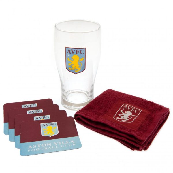 aston villa fc mini bar set