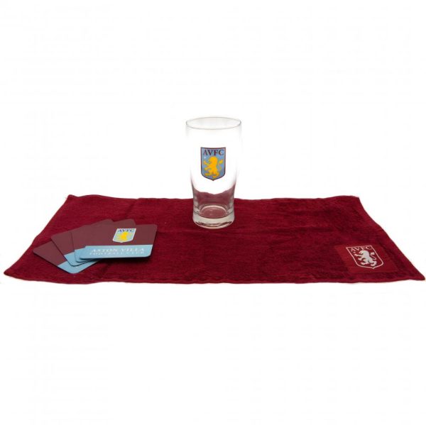 aston villa fc mini bar set