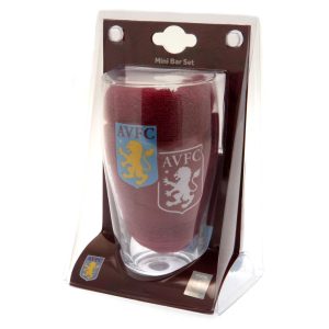 aston villa fc mini bar set