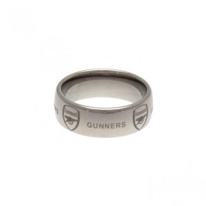 arsenal fc super titanium ring medium