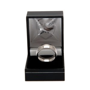 arsenal fc super titanium ring medium