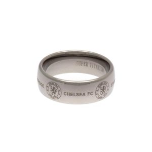 chelsea fc super titanium ring small