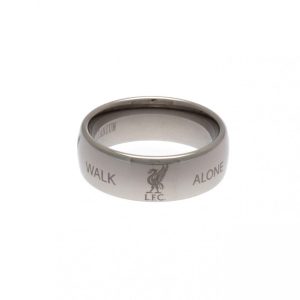 liverpool fc super titanium ring medium
