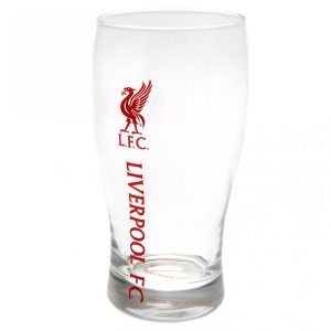 liverpool fc tulip pint glass