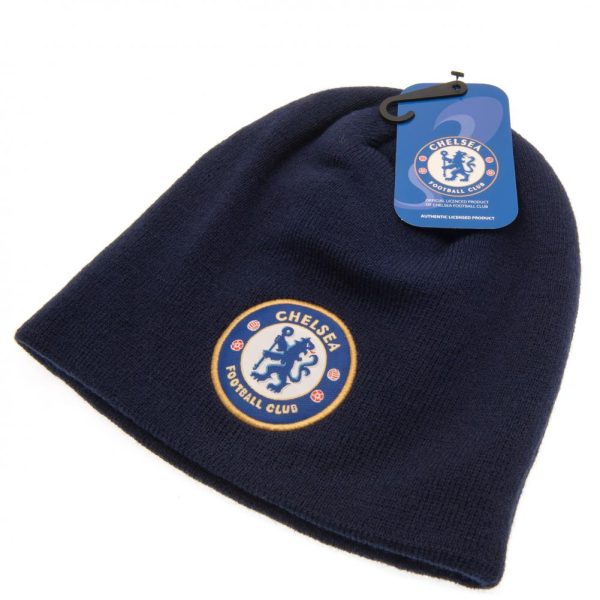 chelsea fc navy beanie