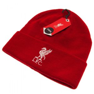 liverpool fc red cuff beanie