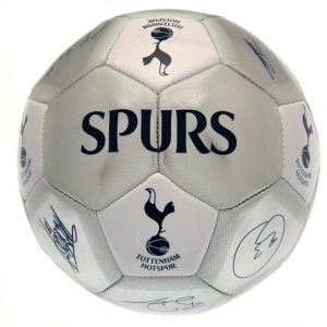 tottenham hotspur fc sig silver football
