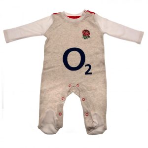 england rfu sleepsuit 12/18 mths gr