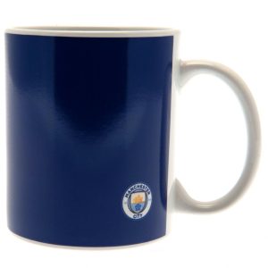 manchester city fc halftone mug