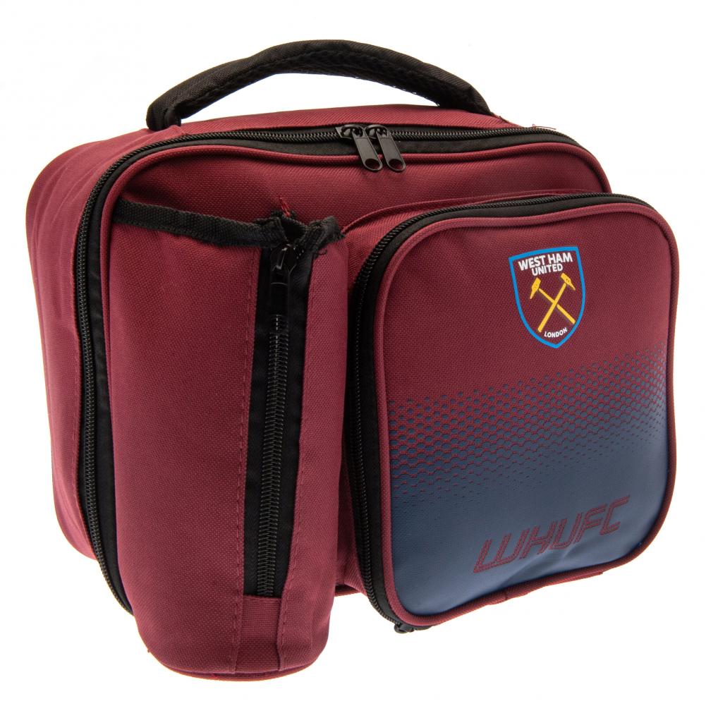 west ham united fc fade lunch bag