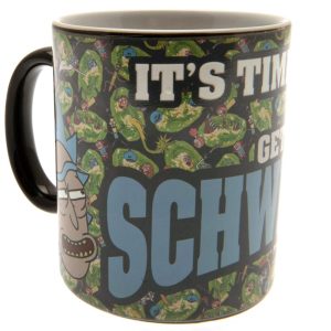 rick and morty heat changing mug schwifty