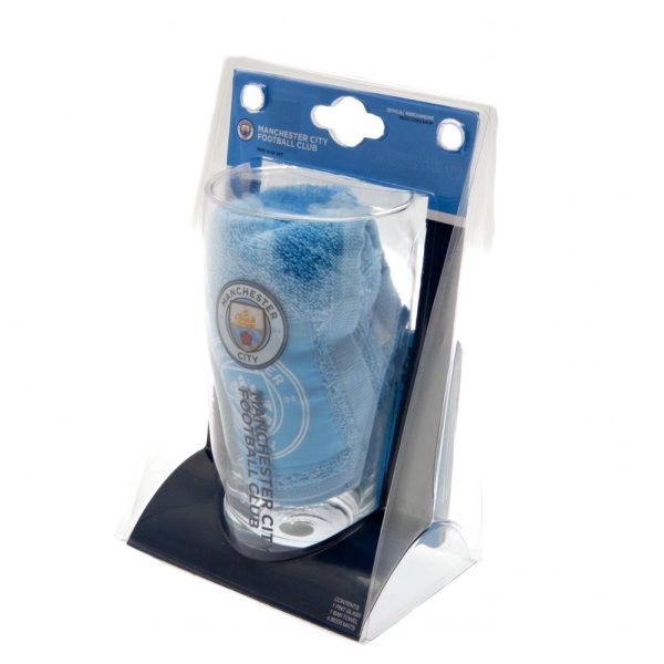 manchester city fc mini bar set