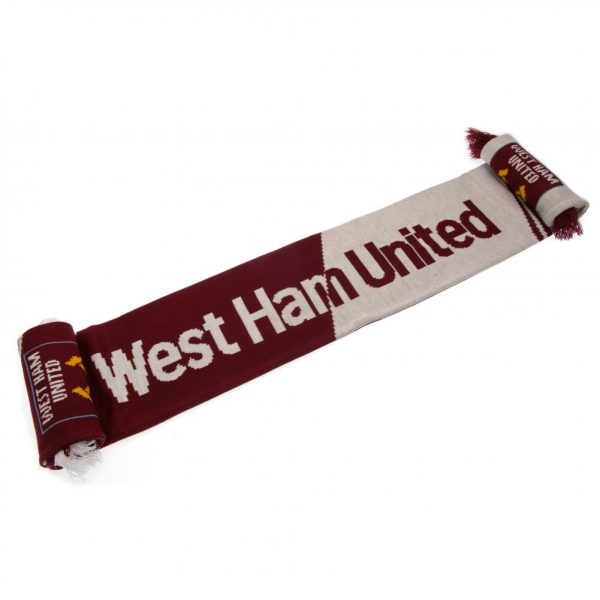 west ham united fc vertigo scarf