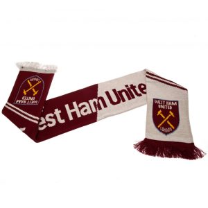 west ham united fc vertigo scarf