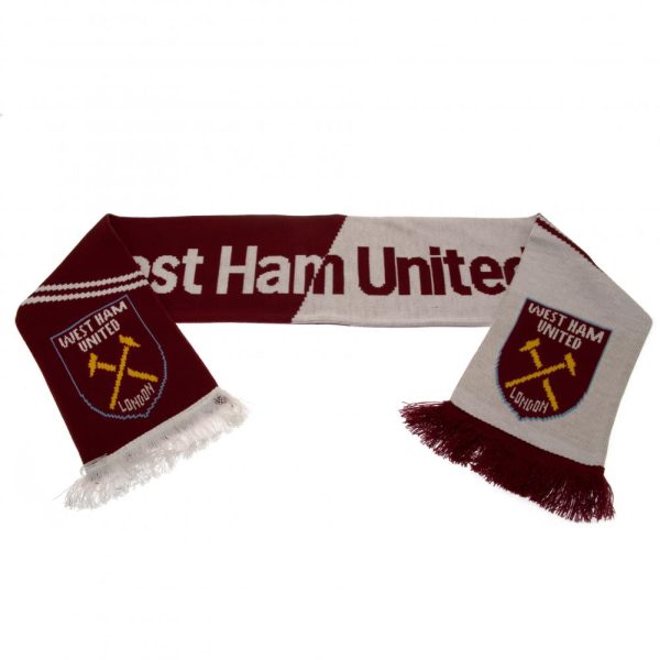 west ham united fc vertigo scarf