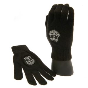 everton fc knitted gloves junior