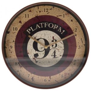 harry potter wall clock 9 & 3 quarters