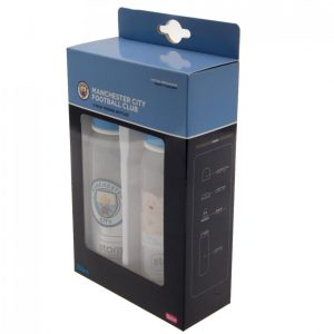 manchester city fc 2pk feeding bottles