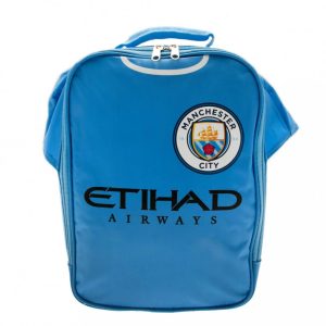 manchester city fc kit lunch bag