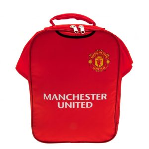 manchester united fc kit lunch bag