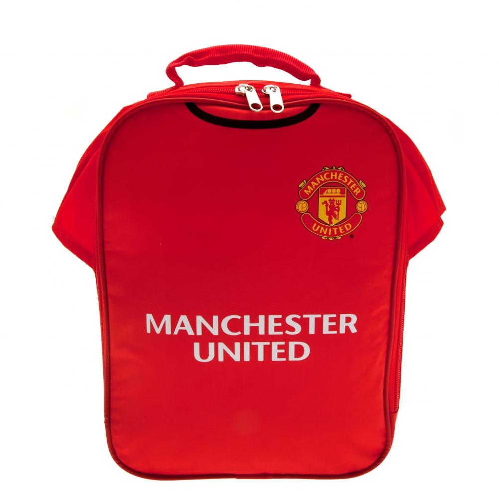 manchester united fc kit lunch bag