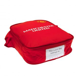 manchester united fc kit lunch bag