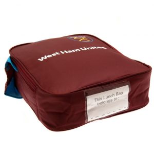west ham united fc kit lunch bag