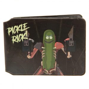 rick and morty card holder pickle rick