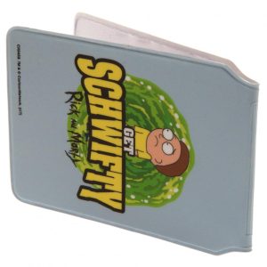 rick and morty card holder schwifty