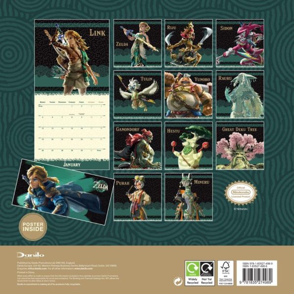 tm 07020 the legend of zelda square calendar 2026 3.jpg