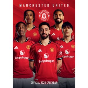 Manchester United FC A3 Calendar 2026