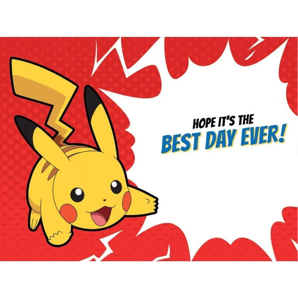 Pokemon 3D Lenticular Birthday Card - Image 2