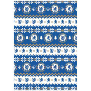 Chelsea FC Christmas Gift Wrap