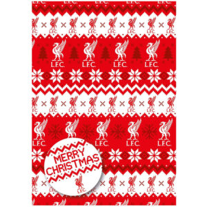 Liverpool FC Christmas Gift Wrap