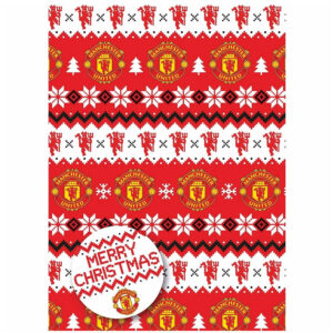Manchester United FC Christmas Gift Wrap