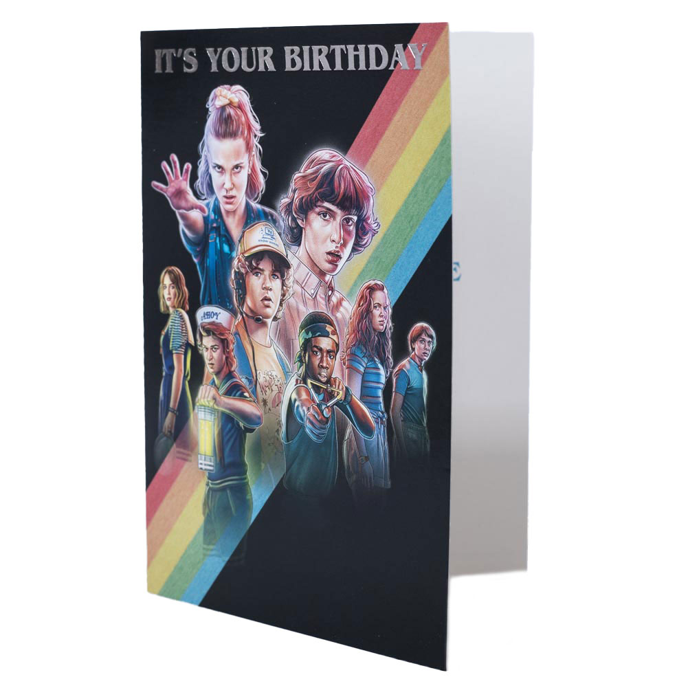 Stranger Things Birthday Card - Image 2