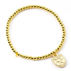 tm 07290 west ham united fc gold finish bead bracelet.jpg